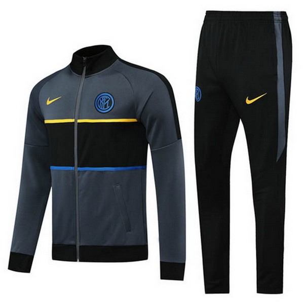 Chandal Inter Milan 2020 2021 Negro Gris